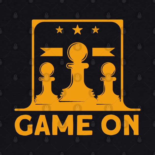 Game On Chess Player by Toeffishirts